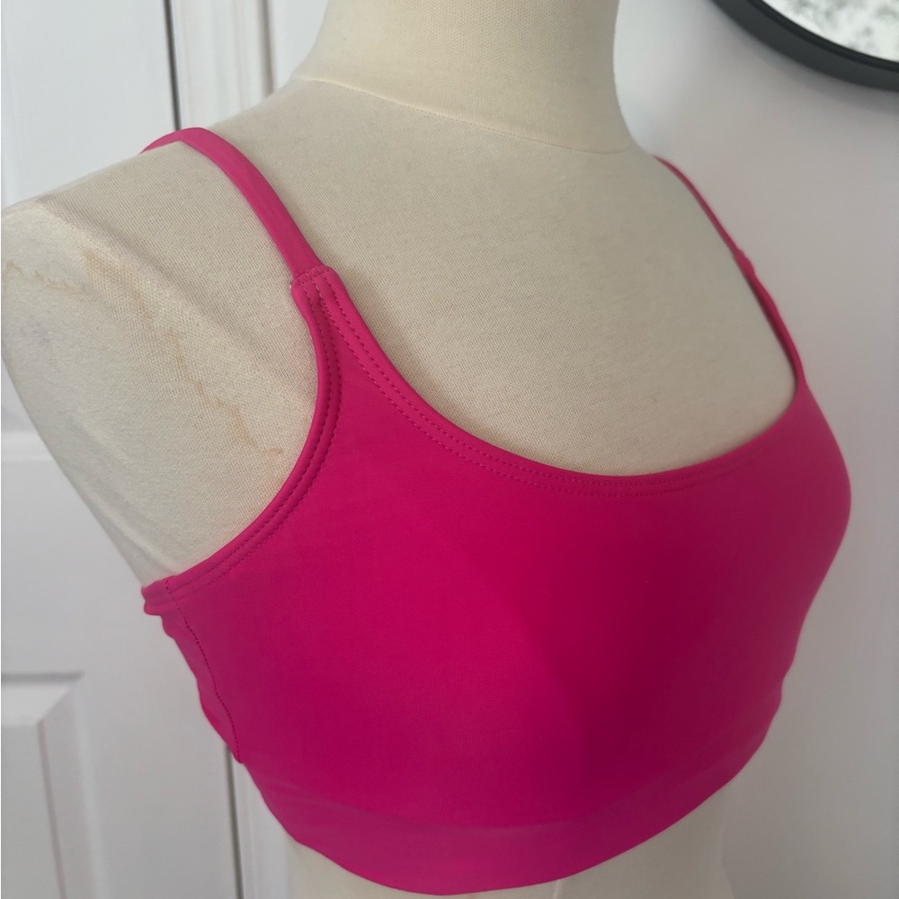 Chic Hot Pink Bikini Top